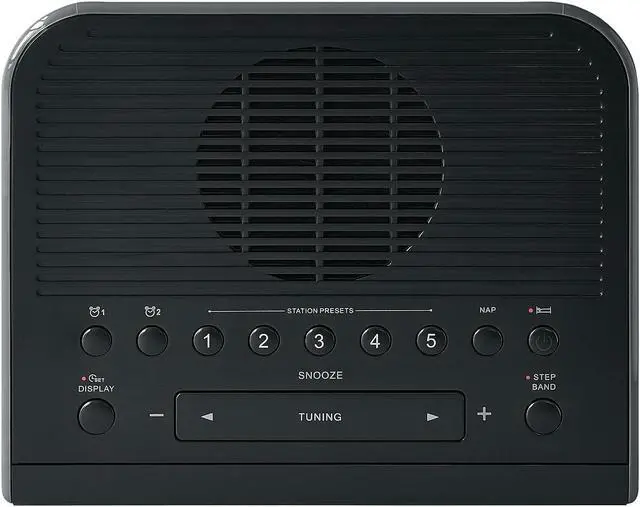 Alt view image 17 of 17 - Sangean AM FM Digit Tuning Clock Radio