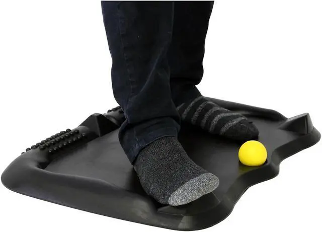 Alt view image 8 of 11 - Rocelco Topographical Energizing Supportive Floor Mat for Standing Desk Users