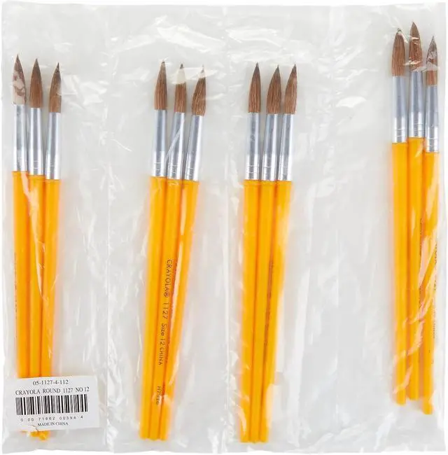 Alt view image 5 of 8 - Crayola Natural Paint Brushes CYO051127012