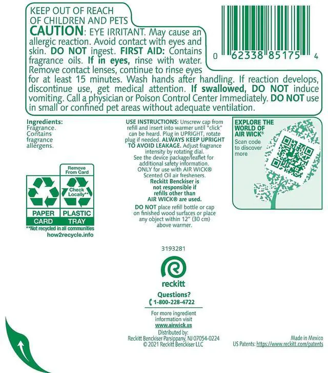 Alt view image 7 of 11 - Reckitt Benckiser 85175 Scented Oil Twin Refill, Hawaiiian Tropical Sunset, 0.67 oz Bottle