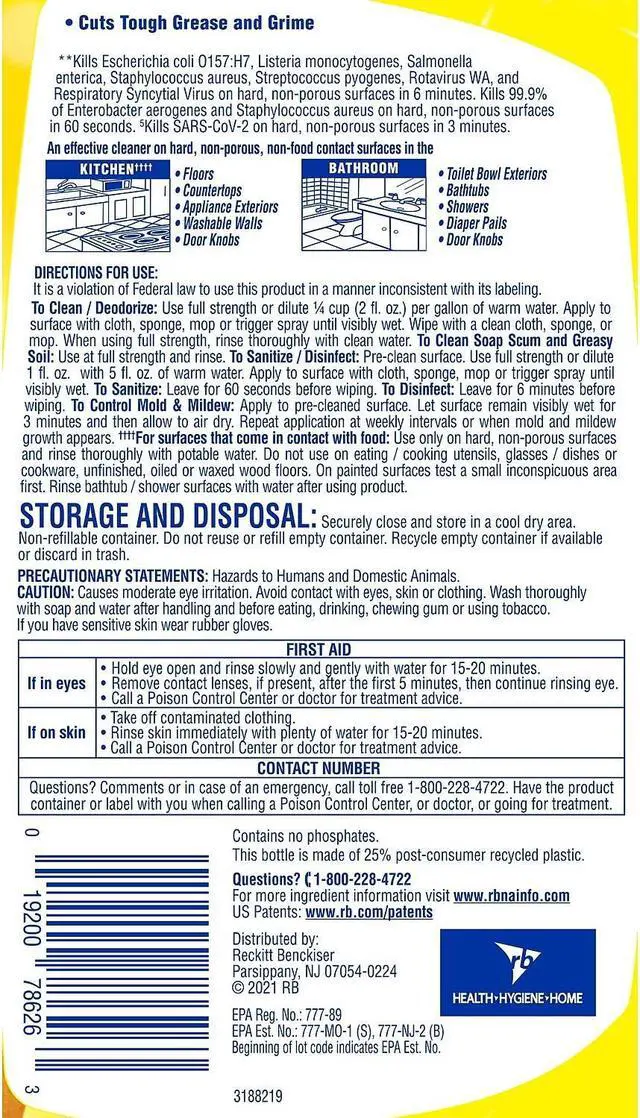 Alt view image 15 of 17 - Spray Nine 22732 Grez-Off Heavy Duty Degreaser, 32 oz.