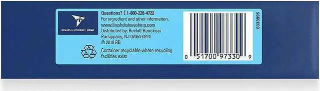 Alt view image 8 of 8 - Finish Powerball Dishwasher Tabs Fresh Scent 94/Box 51700-97330