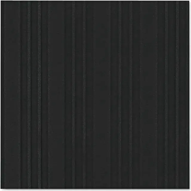 Alt view image 9 of 10 - Crown Ribbed Vinyl Anti-Fatigue Mat 36 x 60 Black FL3660BK