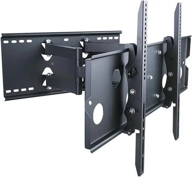 Alt view image 15 of 20 - Monoprice Titan Series Full Motion Wall Mount For Large 32" - 60" Inch TVs Displays, Max 175 LBS. 50x50 to 750x450, Black, Rohs Compliant