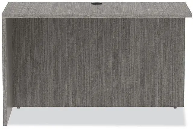 Alt view image 7 of 15 - Alera Valencia Series Reversible Return/Bridge Shell, 47.25w x 23.63d x 29.5h, Gray