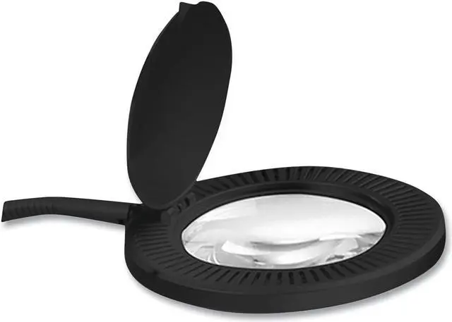 Alt view image 20 of 20 - Desktop LED Magnifier Lamp, 19" High, Black ALELEDM765B