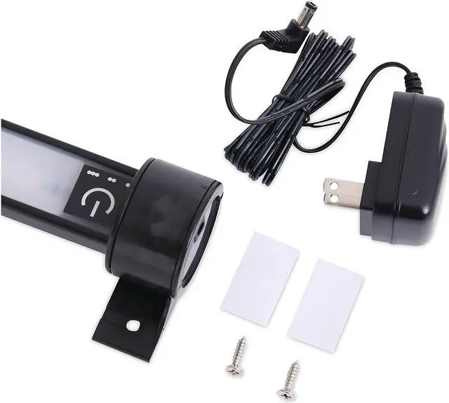 Alt view image 19 of 20 - Under Cabinet LED Strip Lamp, 2 Prong, 24"Wide, Black ALELEDUC24B