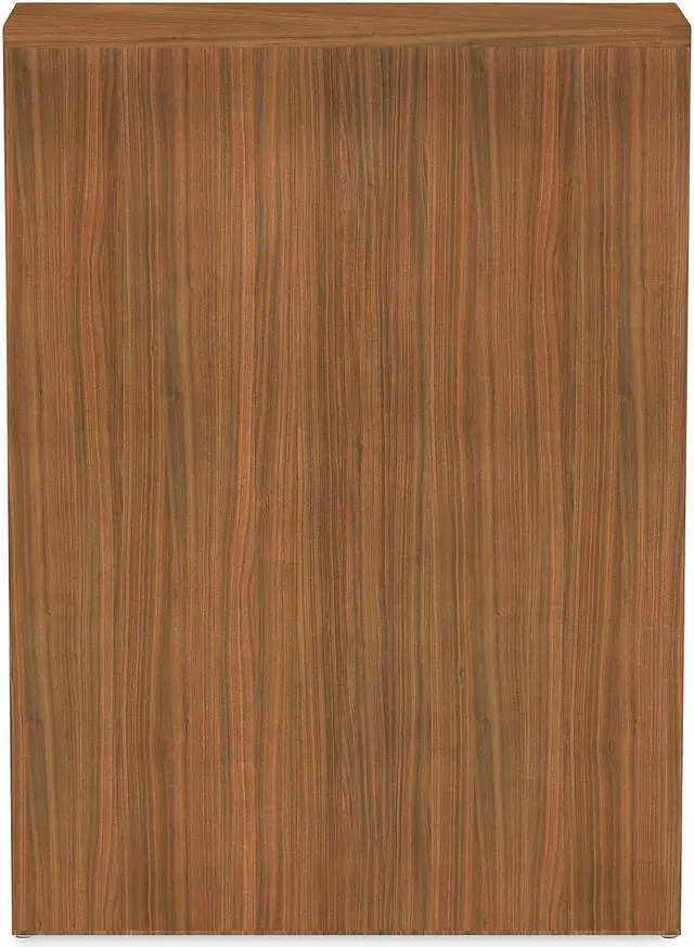 Alt view image 16 of 20 - Alera - VA634432WA - Alera Valencia Series Bookcase, Three-Shelf, 31 3/4w x 14d x 39 3/8h, Mod Walnut