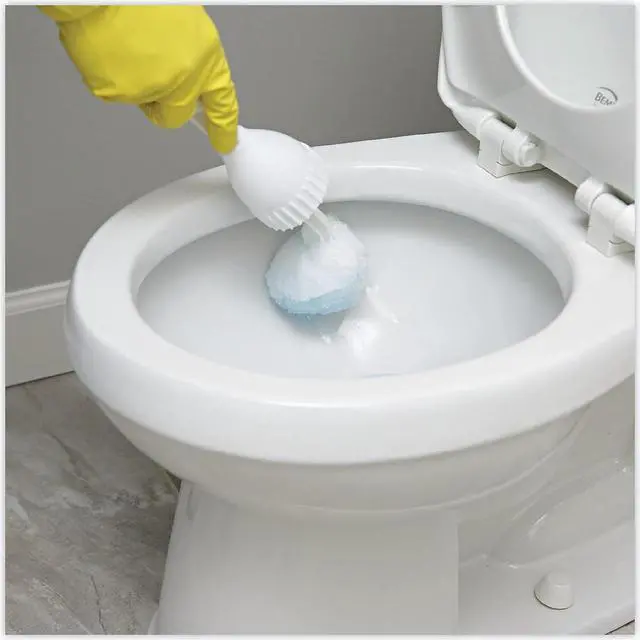 Alt view image 10 of 11 - Cone Bowl Mop, 10" Handle, 2" dia. Head, Plastic, White, 25/Carton BWK00170