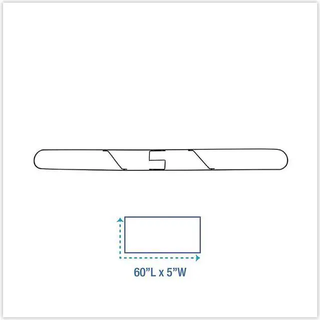 Alt view image 7 of 10 - Boardwalk Clip-On Dust Mop Frame 60w x 5d Zinc Plated 1460