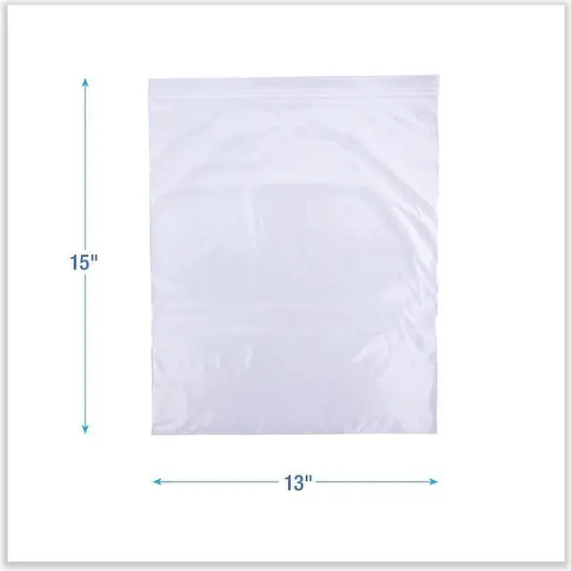 Alt view image 18 of 19 - Boardwalk Reclosable Freezer Storage Bags 2 Gal Clear LDPE 13 x 15 100/Box