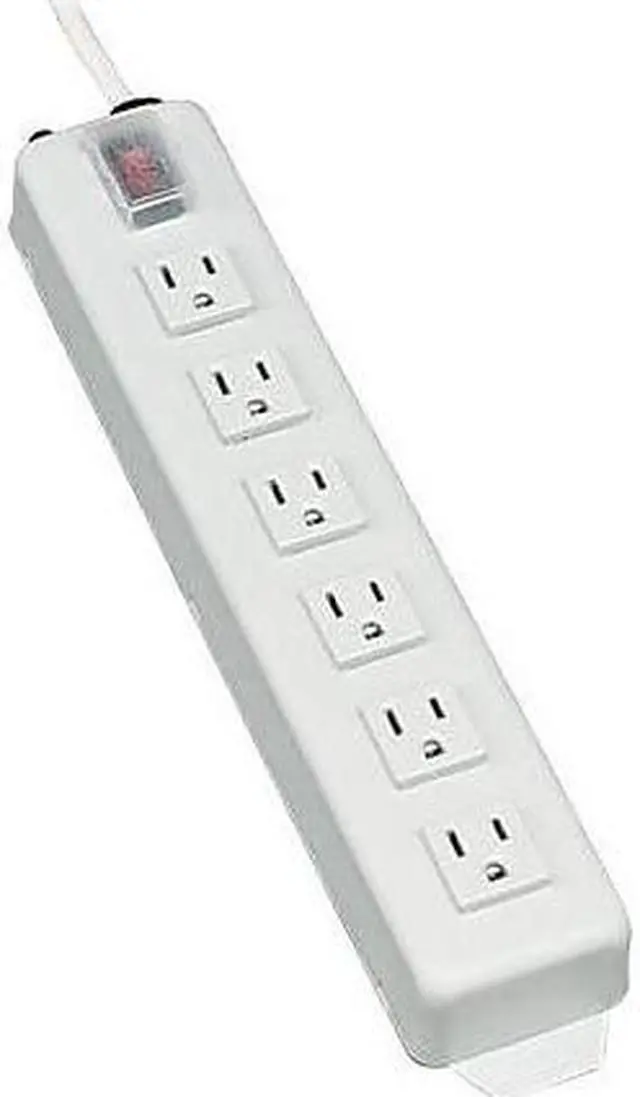 Main image of Tripp Lite Power It 6-Outlet Power Strip With 15' Cord TLM615NC