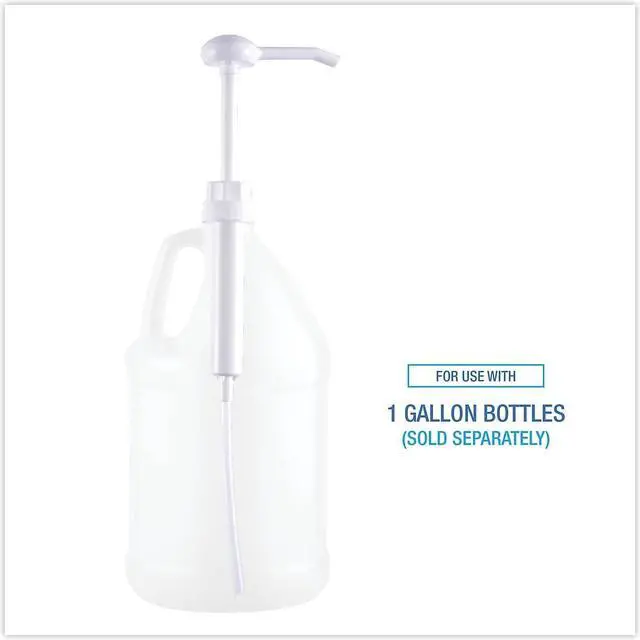 Alt view image 12 of 13 - Boardwalk Siphon Pump 1 oz/Pump Plastic White 13 1/4" 12/Carton 00417