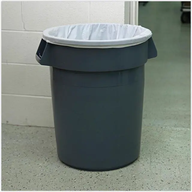 Alt view image 8 of 10 - Boardwalk High Density Liners Coreless Rolls 33 gal 350 Bags BWKRH3340S