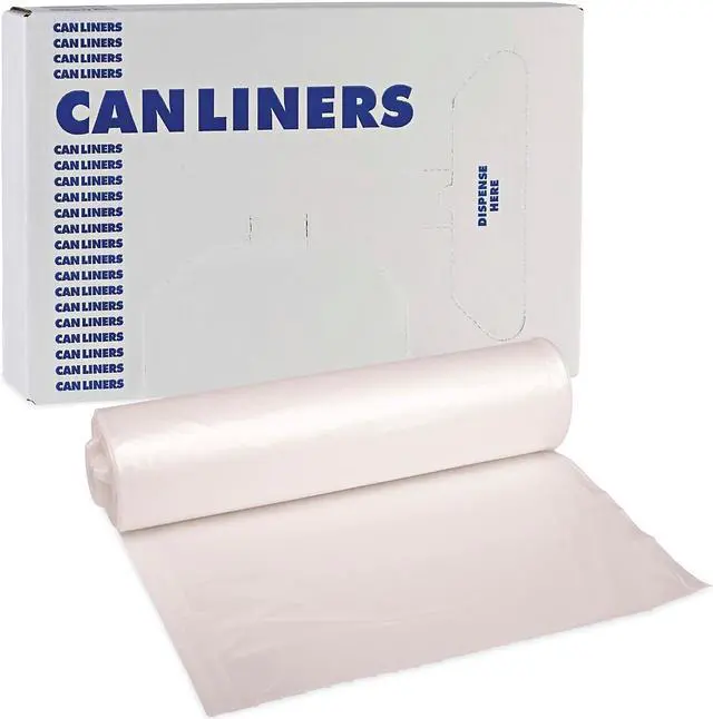 Alt view image 10 of 10 - Boardwalk High Density Liners Coreless Rolls 33 gal 350 Bags BWKRH3340S