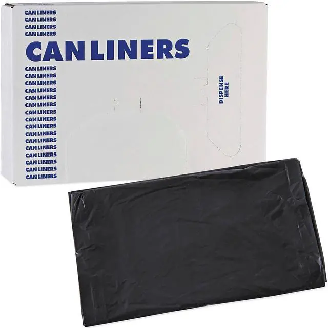 Alt view image 8 of 8 - Boardwalk Linear Low Density Industrial Can Liners 30 gal 0.65 mil 30 x 36 Black 200/Carton L3036H
