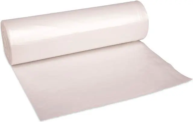 Alt view image 9 of 15 - Boardwalk High Density Coreless Rolls 45 gal Natural 250 Bags BWKRH4048S