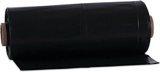 Industrial Drum Liners Rolls, 60 gal, 2.7 mil, 38 x 63, Black, 1 Roll of 50 Bags