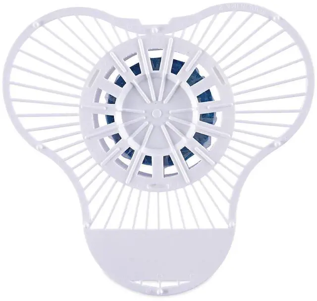 Alt view image 12 of 12 - Boardwalk Urinal Screen w/Non-Para Cleaner Block Green Apple 12/Box NUS