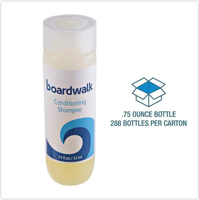 Alt view image 9 of 14 - Boardwalk Shampoo,.75oz,Boardwalk SHAMBOT