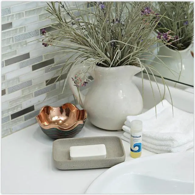 Alt view image 7 of 8 - Boardwalk Face and Body Soap, Unwrapped, Floral Fragrance, # 3 Bar NO3UNWRAPA
