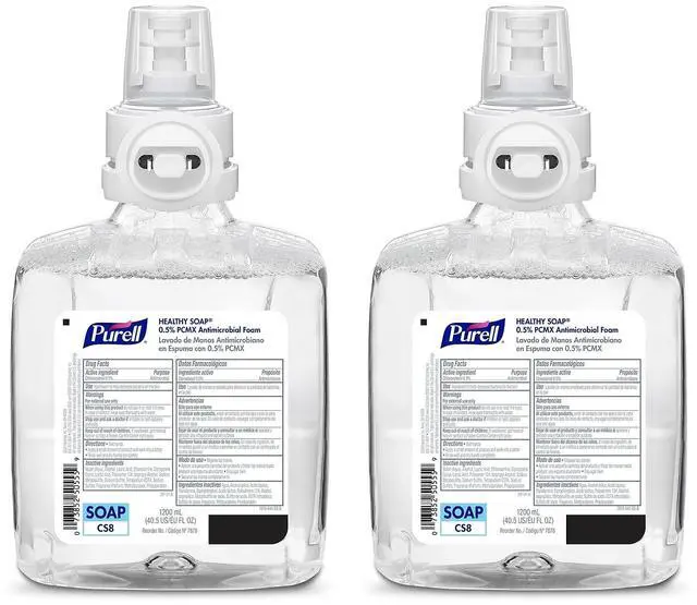 Alt view image 3 of 9 - Purell® Healthcare HEALTHY SOAP® Foaming Hand Soap CS8 Refill, 40.58 Oz