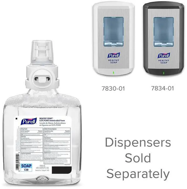Alt view image 4 of 9 - Purell® Healthcare HEALTHY SOAP® Foaming Hand Soap CS8 Refill, 40.58 Oz