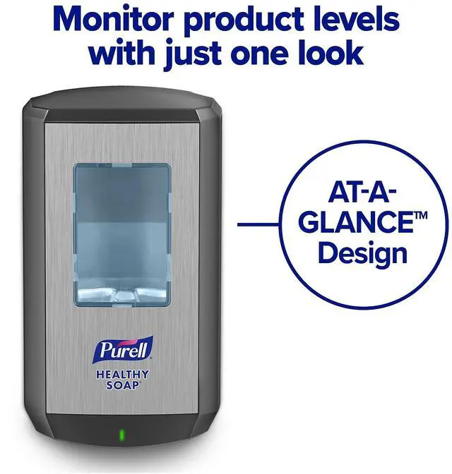 Alt view image 4 of 8 - Purell CS8 Touch Free Soap Dispenser Graphite 7834-01