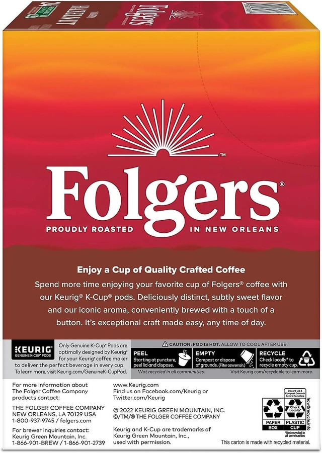 Alt view image 5 of 7 - Green Mountain Black Granite Espresso Style Coffee Dark Roast Keurig K-Cup Pods 24/Box (5000366650) 9530