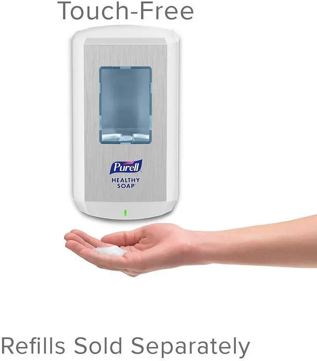 Alt view image 4 of 8 - Purell CS8 Automatic Touch Free Soap Dispenser 1200 mL White (7830-01)