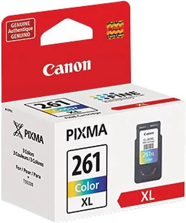 Alt view image 14 of 16 - Canon Ink Canon CL-261XL Amr Printer Ink, Extra Large, Multi