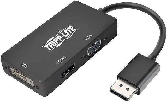Alt view image 18 of 19 - Tripp Lite Displayport 1.2 To Vga / Dvi / Hdmi Converter Adapter 4K @ 60Hz