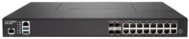 Alt view image 3 of 10 - SONICWALL NSA 2650 TotalSecure Advanced (1-year) 01-SSC-1988