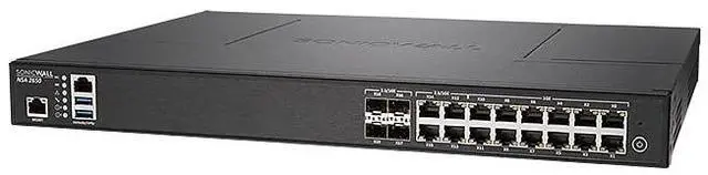 Alt view image 4 of 10 - SONICWALL NSA 2650 TotalSecure Advanced (1-year) 01-SSC-1988