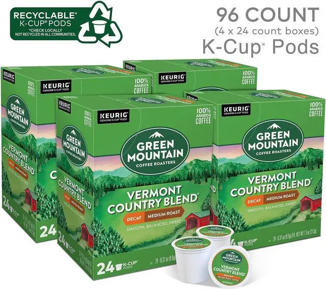 Alt view image 2 of 4 - Green Mountain Coffee Vermont Country Blend Decaf Coffee K-Cups