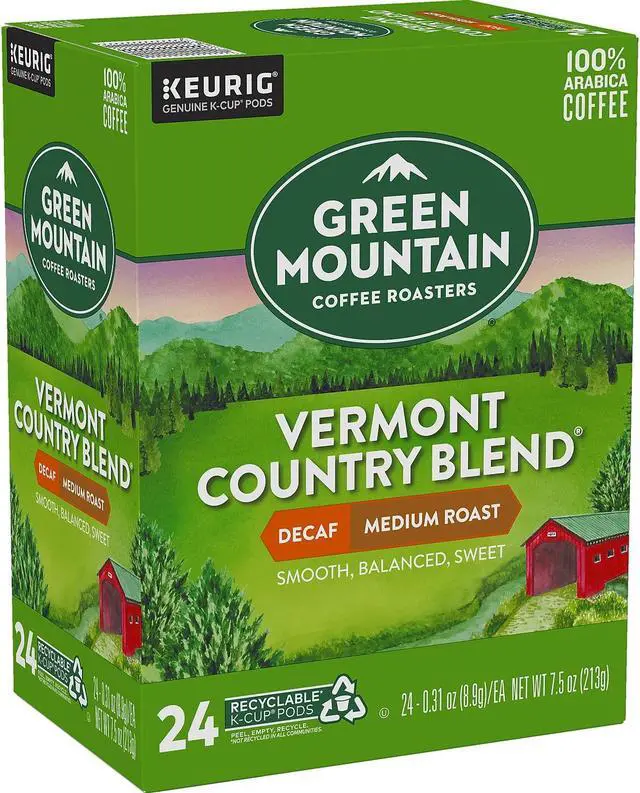 Alt view image 3 of 4 - Green Mountain Coffee Vermont Country Blend Decaf Coffee K-Cups