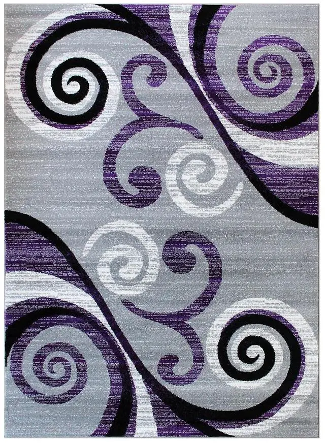 Main image of Genuine Joe Indoor Mat Vinyl Backing 4'x6' Charcoal 55461