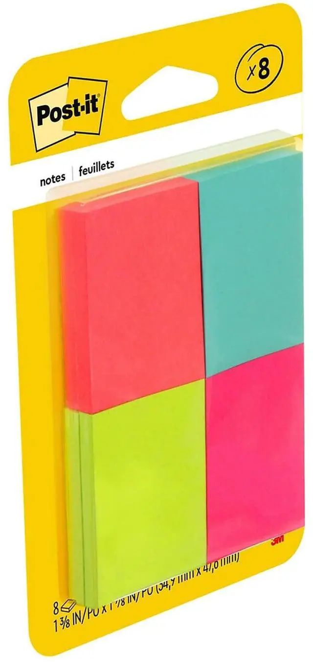 Alt view image 18 of 20 - Post-it Original Pop-up Refill Alternating Cape Town Colors 3 x 3 100-Sheet 12/Pack R330NALT