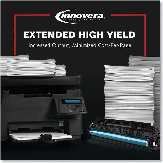 Alt view image 11 of 11 - Innovera Compatible Black Jumbo Yield Toner Cartridge (Alternative for HP 05A/CE505A)