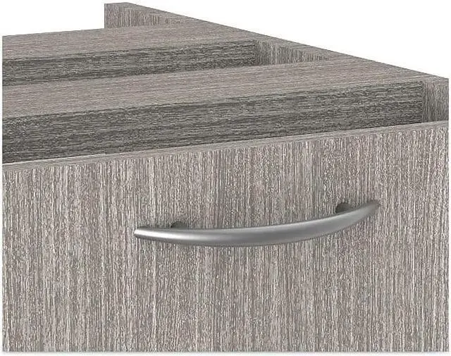 Alt view image 4 of 15 - Alera Valencia Full Pedestal File Drawers 2 Legal/Letter-Size 15.63" x 20.5" x 28.5" Gray VA542822GY