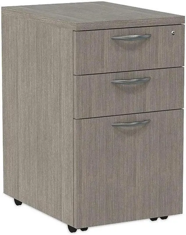 Main image of Alera Valencia Mobile Pedestal File Drawer Legal/Letter 15.88" x 20.5" x 28.39" Gray VA572816GY