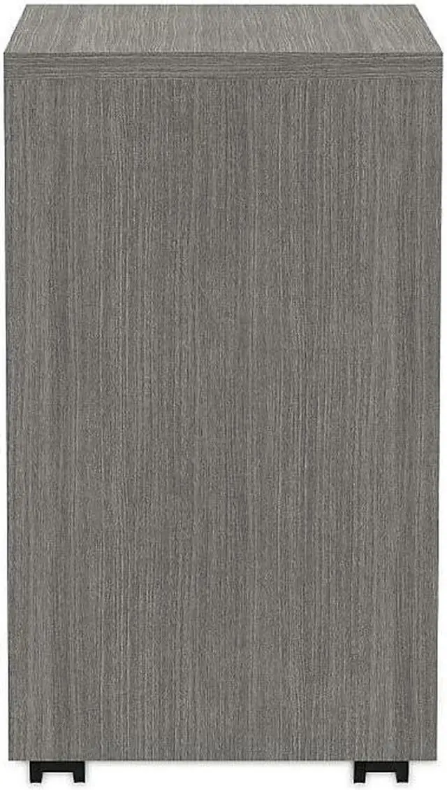 Alt view image 4 of 7 - Alera Valencia Mobile Pedestal File Drawer Legal/Letter 15.88" x 20.5" x 28.39" Gray VA572816GY