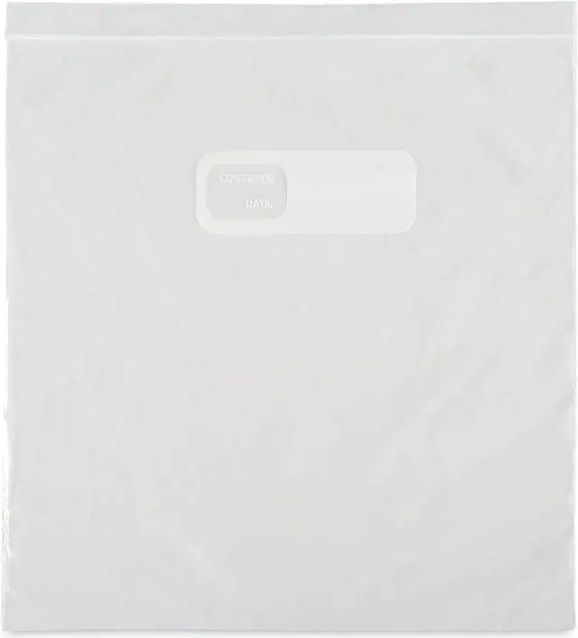 Alt view image 10 of 12 - Boardwalk Reclosable Food Storage Bags 1 Gal Clear LDPE 10.56 x 11 250/Box