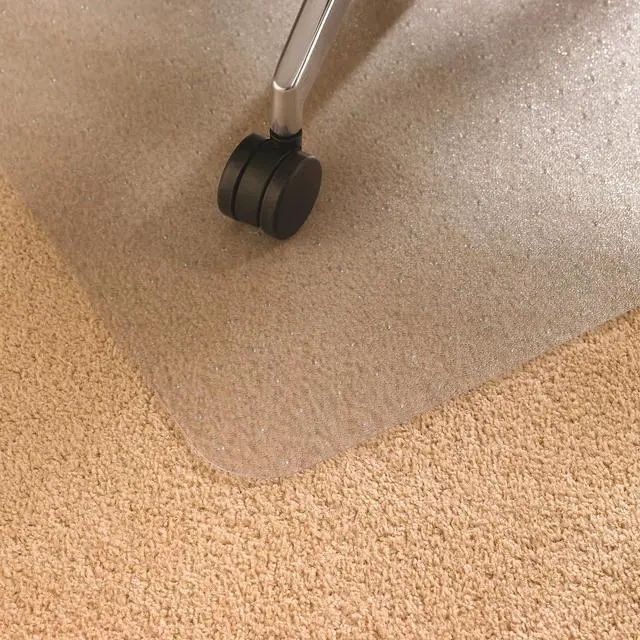 Alt view image 3 of 6 - Cleartex Floortex Advantagemat 30" x 48" Rectangular Chair Mat for Carpets Vinyl (FC1175120EV)