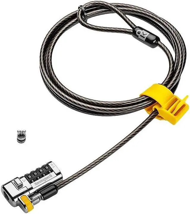 Alt view image 2 of 20 - Kensington ClickSafe Combination Laptop Lock for Nano Security Slot 6ft. (K68104WW)