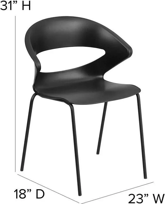 Alt view image 7 of 14 - Flash Furniture HERCULES Series Resin Chiavari Chair Gold 2 Pack (2LEGOLDM) 2LESILVERM