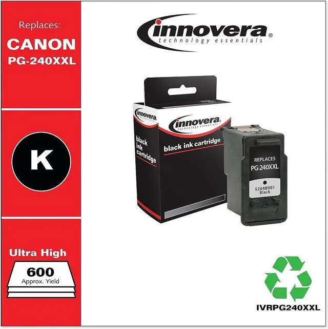 Alt view image 7 of 16 - Innovera ufactured 5204B001 (PG-240XXL) Extra High-Yield Ink Black PG240XXL