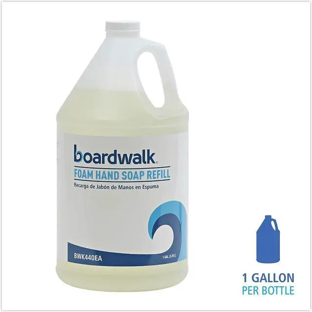 Alt view image 3 of 8 - Foaming Hand Soap Refill Herbal Mint Scent 1 gal 4/Carton 500504GCE00