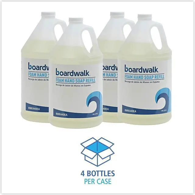 Alt view image 4 of 8 - Foaming Hand Soap Refill Herbal Mint Scent 1 gal 4/Carton 500504GCE00