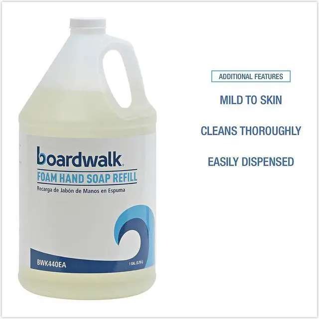 Alt view image 5 of 8 - Foaming Hand Soap Refill Herbal Mint Scent 1 gal 4/Carton 500504GCE00